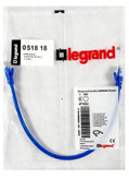 پچ کورد ۵۰ سانتیمتری لگراند (Legrand) – CAT6 UTP CCA (رنگ آبی)